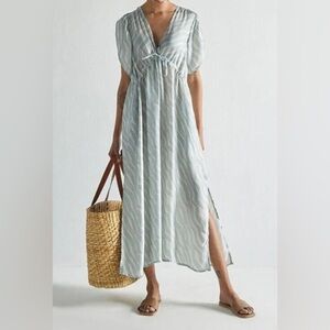 Reistor NWT $185 Bemberg Beach to Bar Dress, XS/S 100% Bemberg